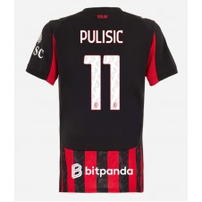 AC Milan Christian Pulisic #11 Hemmatröja Dam 2025-26 Korta ärmar